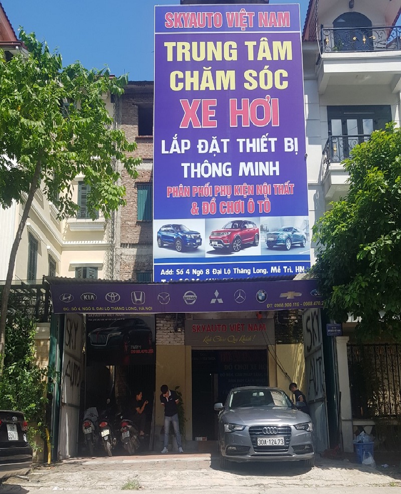 Địa chỉ sửa chữa ô tô tại Hà Nội uy tín chất lượng cao
